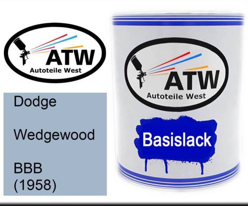 Dodge, Wedgewood, BBB (1958): 1L Lackdose, von ATW Autoteile West.